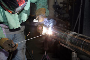 Welding a Piping System