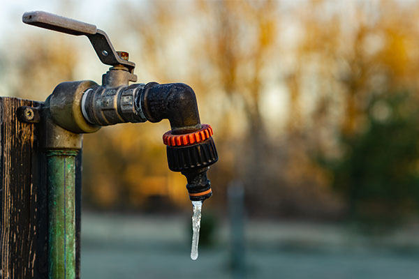 winterize your irrigation system